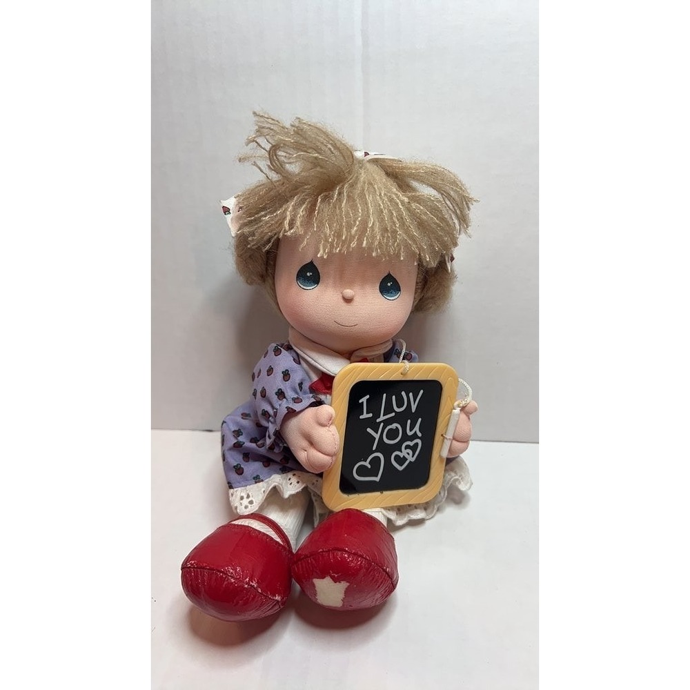 Vintage Applause Doll with Chalkboard